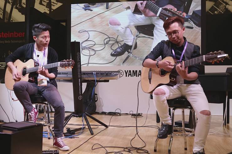 凯发k8国际首页登录盛大亮相Music China 2018，呈现世界级乐器展体验