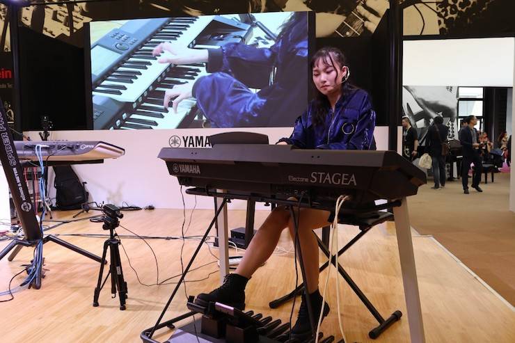 凯发k8国际首页登录盛大亮相Music China 2018，呈现世界级乐器展体验